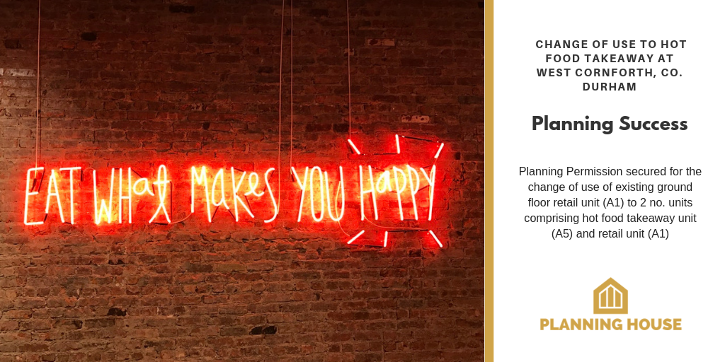 Change of Use Planning Success