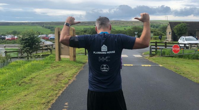 Derwent Reservoir Run Sponsored by Planning House in support of Water Aid