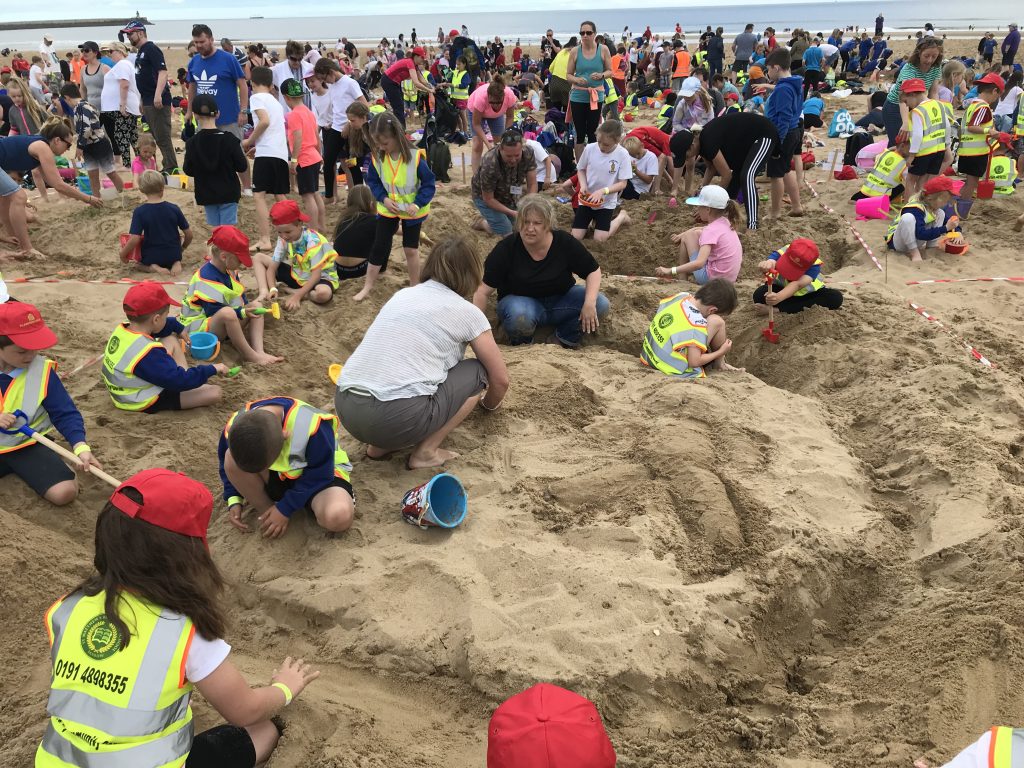 women in planning Sandcastle challenge