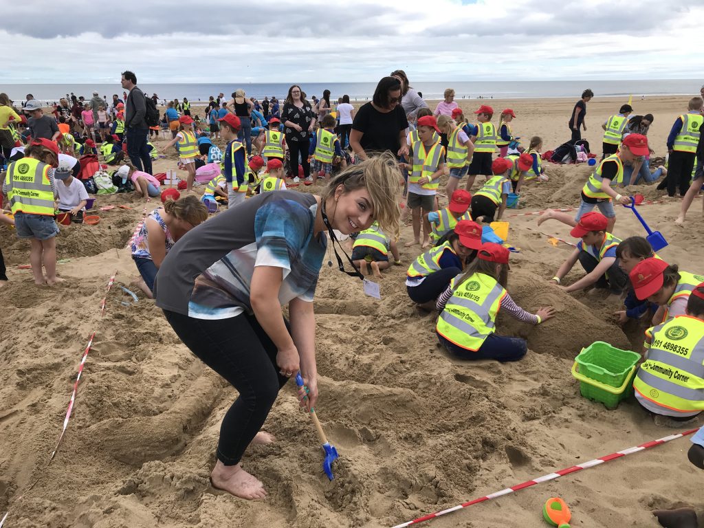 women in planning Sandcastle challenge