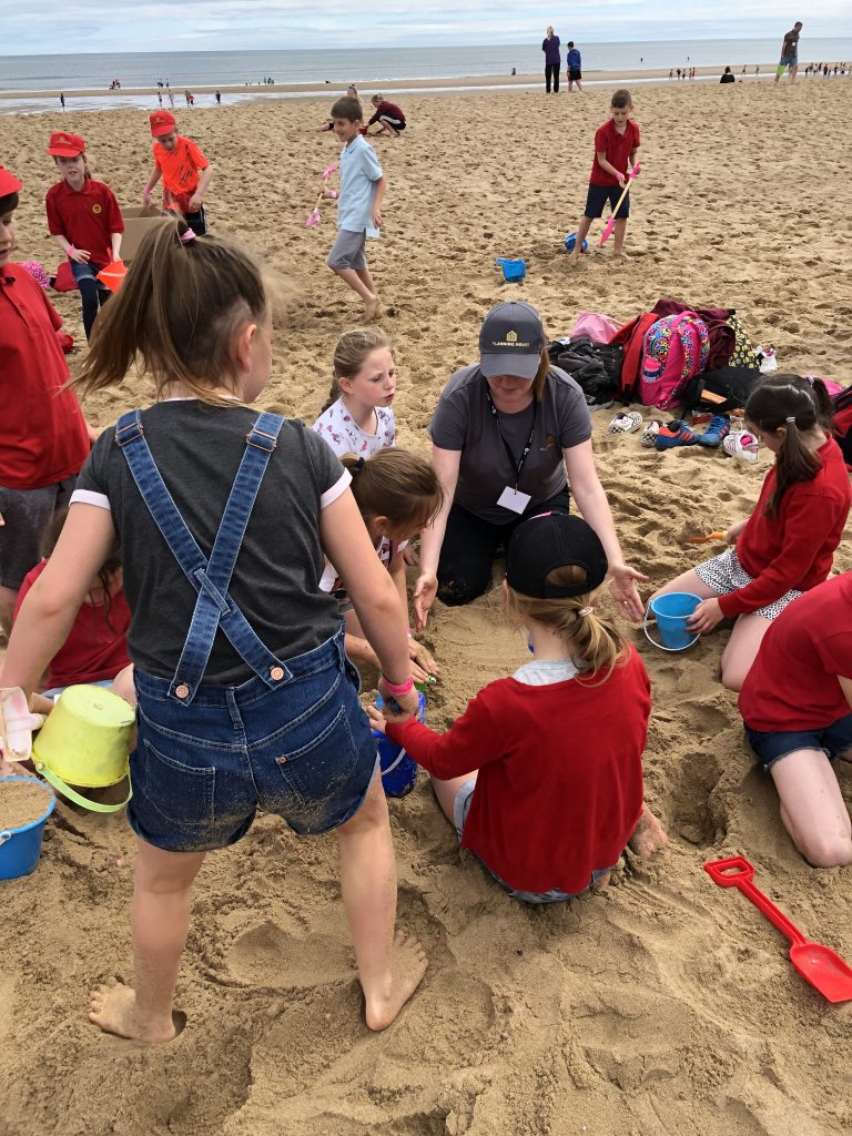 women in planning Sandcastle challenge
