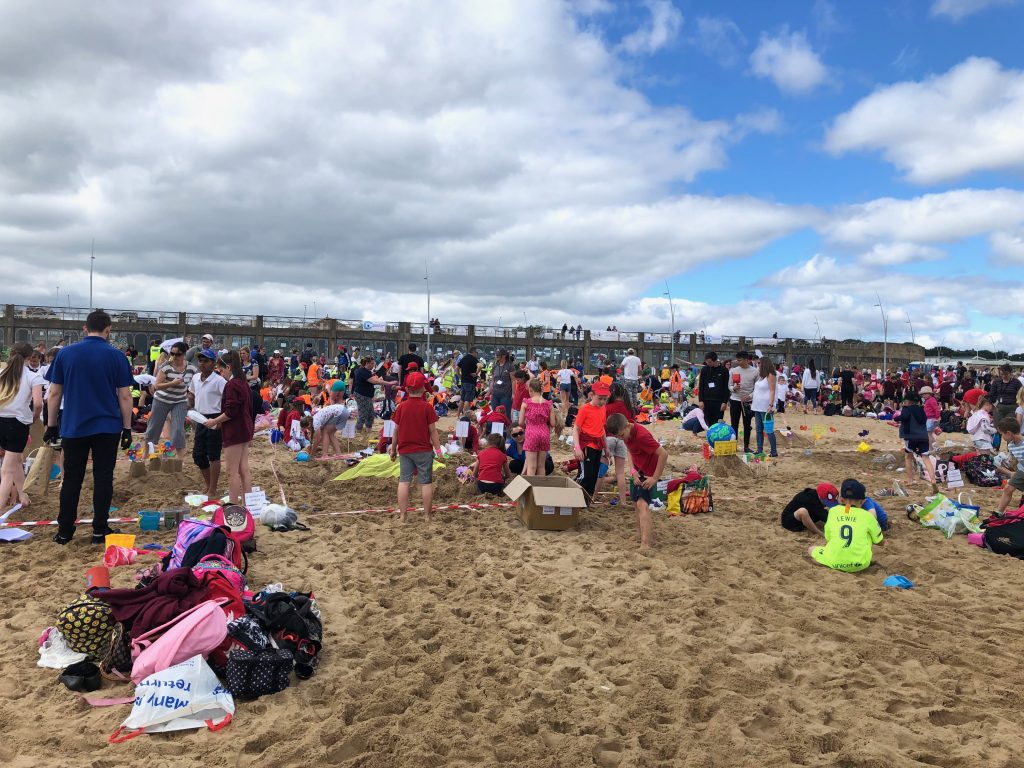 women in planning Sandcastle challenge