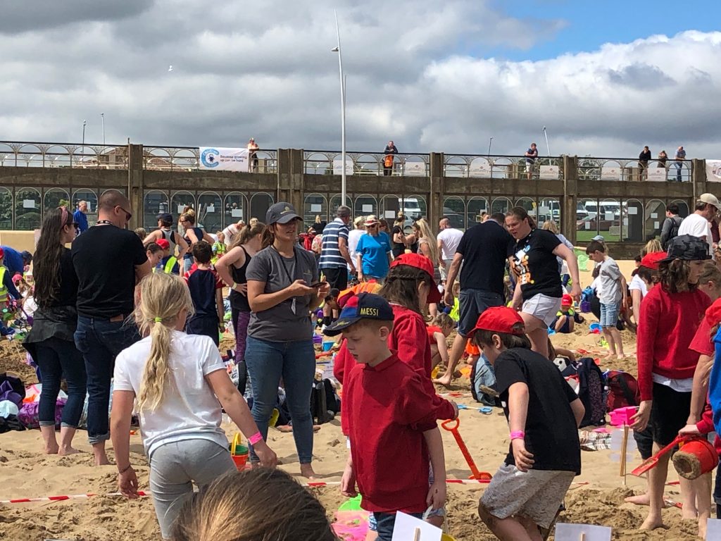 women in planning Sandcastle challenge