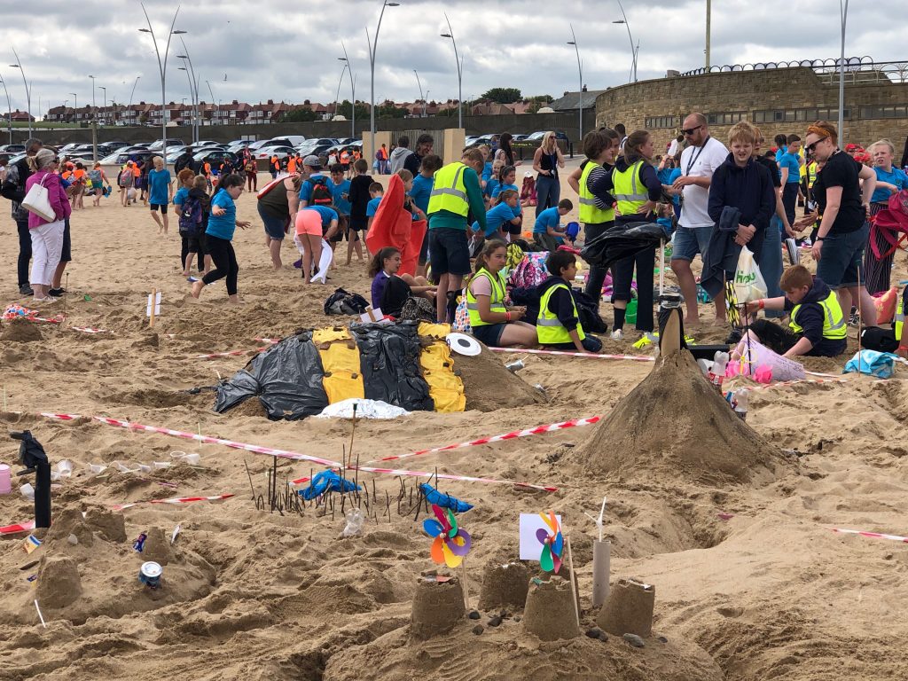 women in planning Sandcastle challenge