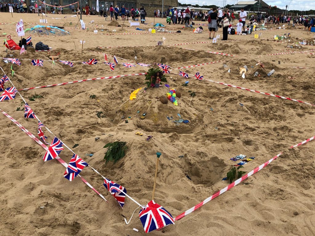 women in planning Sandcastle challenge