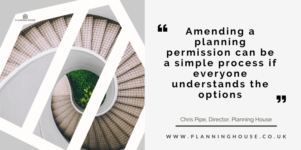 How do you amend a planning permission – s96a v’s s73
