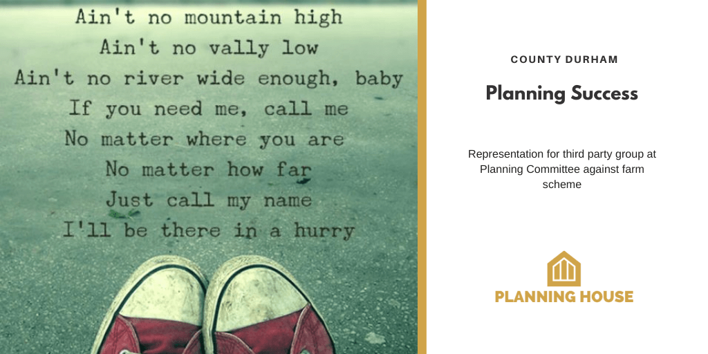 Planning Success – Planning Committee Representation