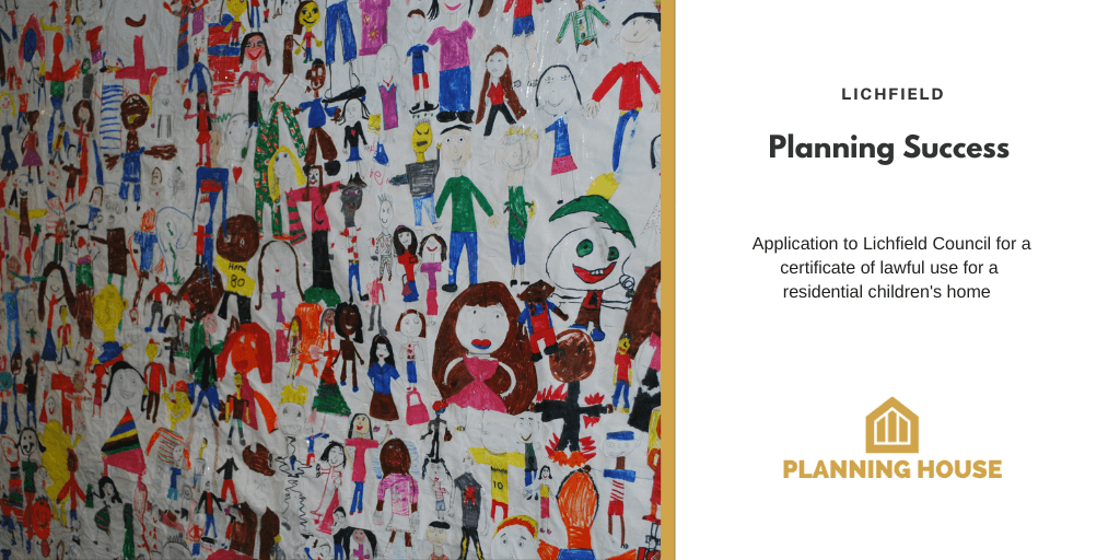 Planning Success – For a certificate of lawful use in Lichfield