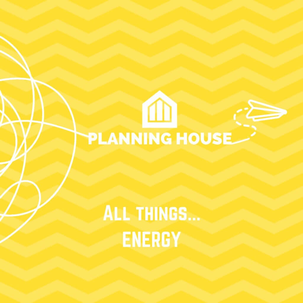 Energy town planning collection, planning house