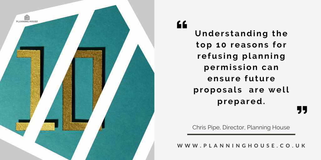 Refusal of planning permission.