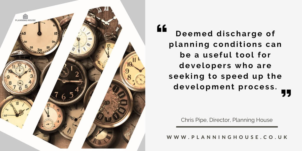 Deemed Discharge of Planning Conditions