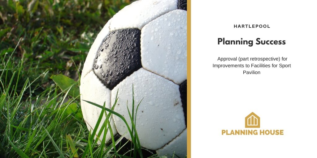 Grayfields sports pavilion in Hartlepool