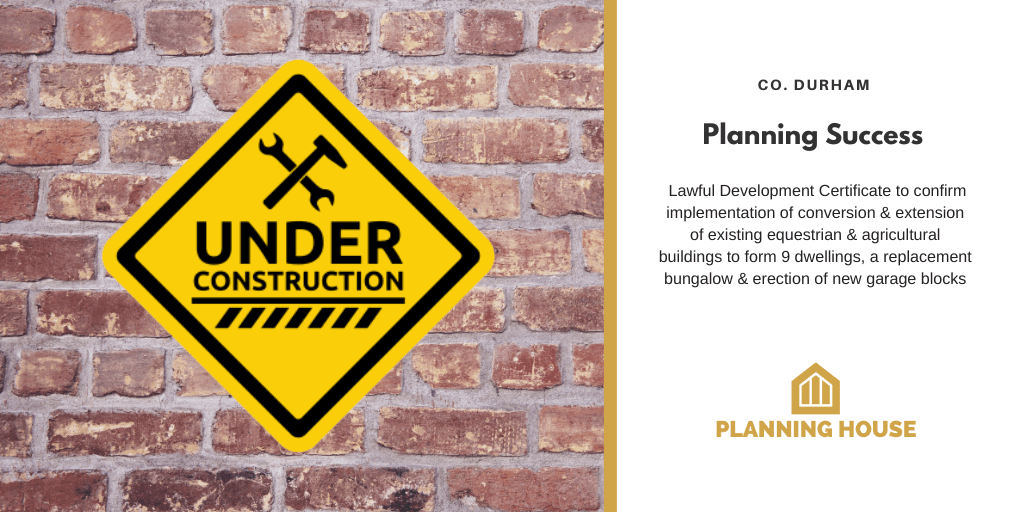 Planning Success – Certificate of Lawful Proposed Use or Development