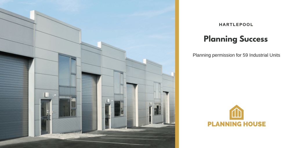 Planning Success – 59no. B2/B8 industrial units, Hartlepool