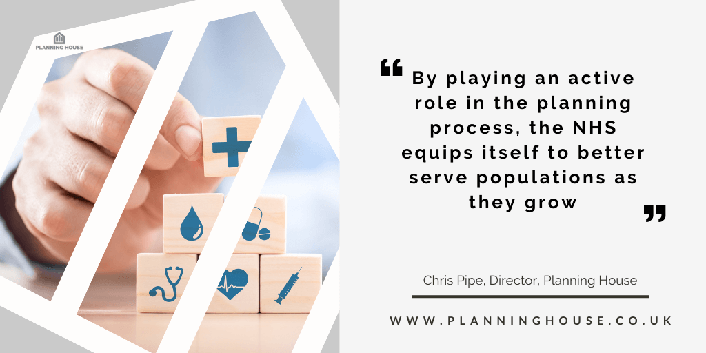 How can health care providers be more proactive in town planning?