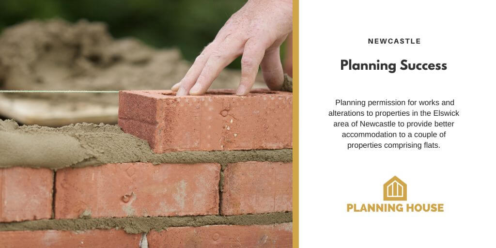 Planning Success – Extensions and Alterations to flats, Newcastle