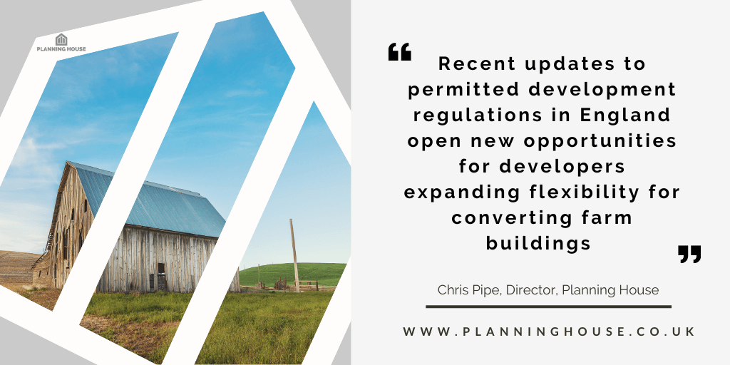 Capitalising on Changes to Permitted Development Regulations for Rural Property