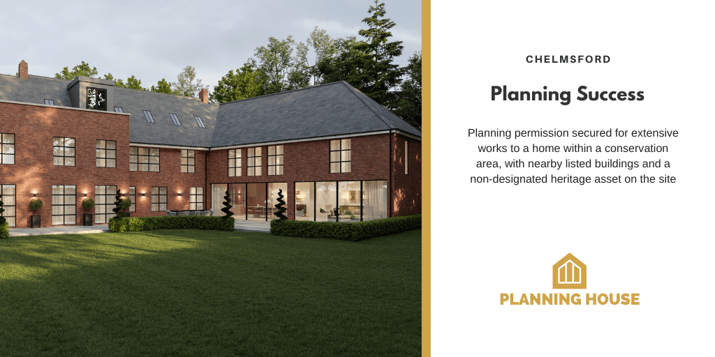 Planning Success – Planning Permission for Extensions, Chelmsford
