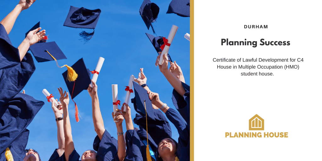 Planning Success – HMO Certificate of Lawfulness, Durham
