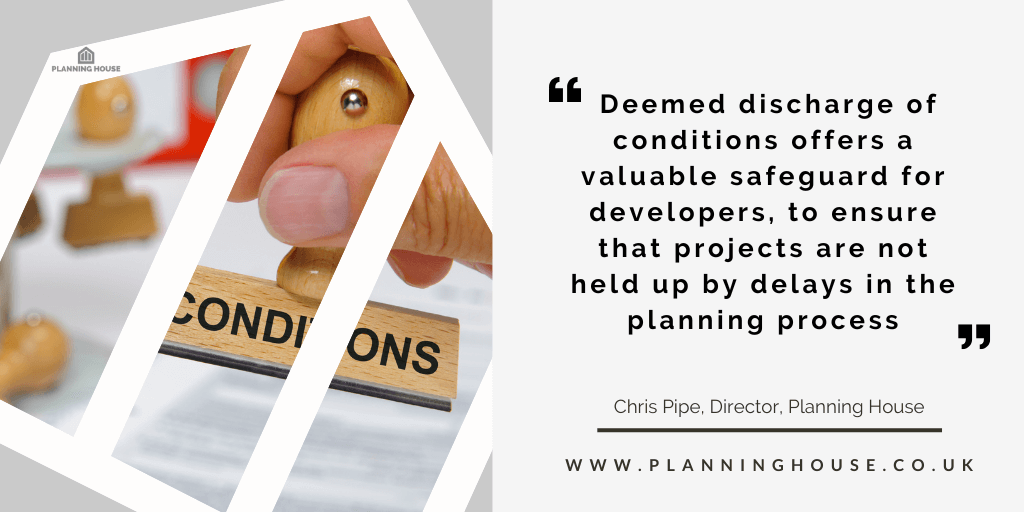 What Is a Deemed Discharge of Planning Conditions?